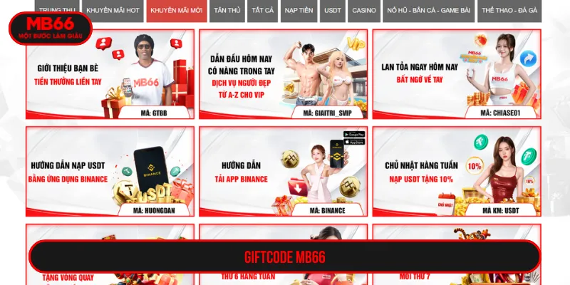 giftcode MB66