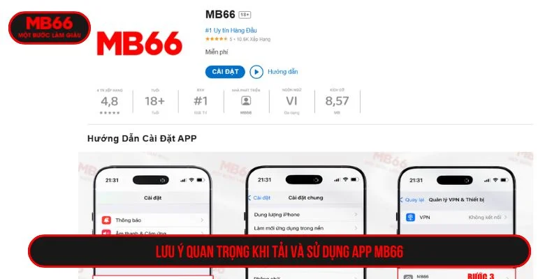 Người chơi cần cài đặt ứng dụng từ nguồn chính thức